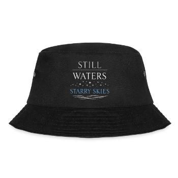 Night boating with - Bucket Hat - black - Front - Lela (165cm)
