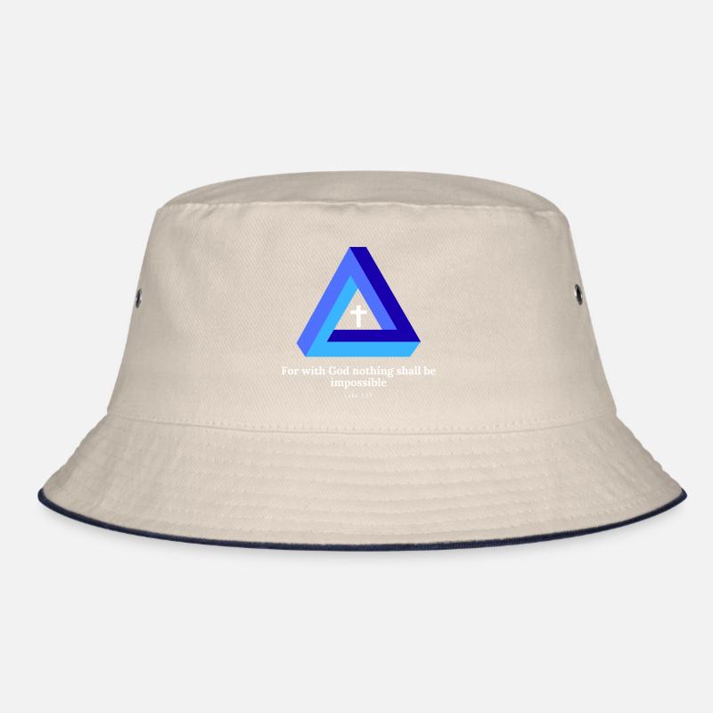 For with God, nothing shall be impossible. Hatch Bucket Hat