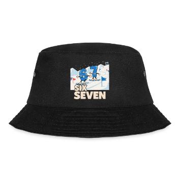 67 Snowboarding Six Seven Memes - Bucket Hat - black - Front - Lela (165cm)