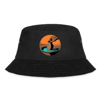 Zen Pottery Master - Blue Edition - Bucket Hat - black - Front - Lela (165cm)