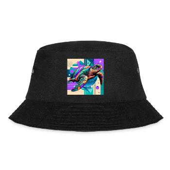 turtle - Bucket Hat - black - Front - Lela (165cm)