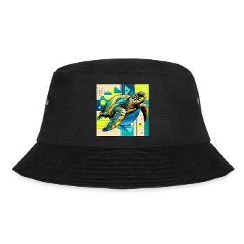 turtle - Bucket Hat - black - Front - Lela (165cm)