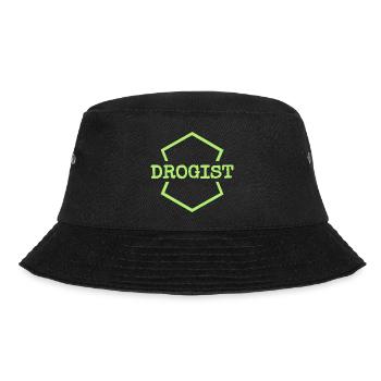 Druggist Neon Hex Logo - Bucket Hat - black - Front - Lela (165cm)