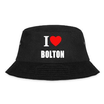 I Love Bolton - Bucket Hat - black - Front - Lela (165cm)