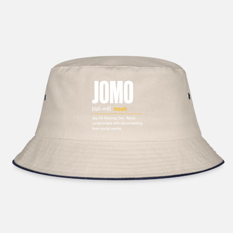 JOMO: The joy of doing nothing Bucket Hat