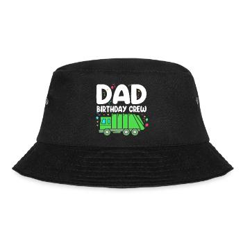 Garbage Can Garbage Truck Garbage Truck Garbage Man - Bucket Hat - black - Front - Lela (165cm)