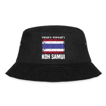 Koh Samui Coordinates - Bucket Hat - black - Front - Lela (165cm)