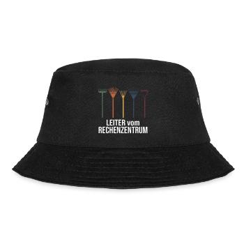Programmierer Stundenlohn Rechenzentrum - Bucket Hat - Schwarz - Vorne - Lela (165cm)