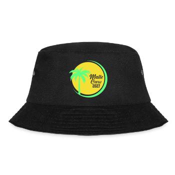 Malle Crew 2027 Palmen Design - Bucket Hat - Schwarz - Vorne