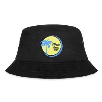 Malle Crew 2027 Palmen Circle - Bucket Hat - Schwarz - Vorne