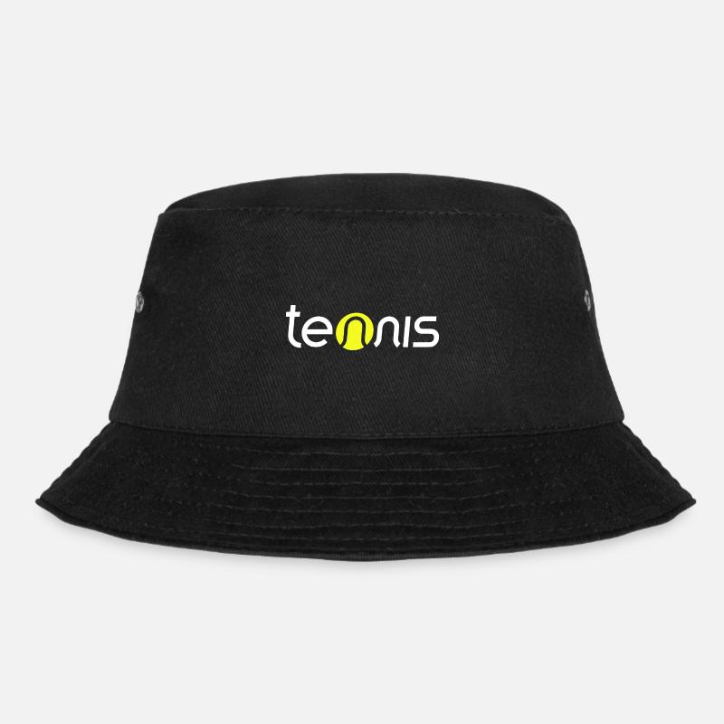 Tennis - Bucket Hat - Schwarz