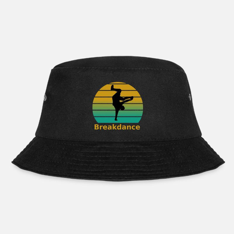 Breakdance - Bucket Hat - Schwarz