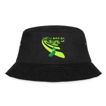 Avocado had something with a banana Vegan Vegetaria - Bucket Hat - black - Front - Lela (165cm)