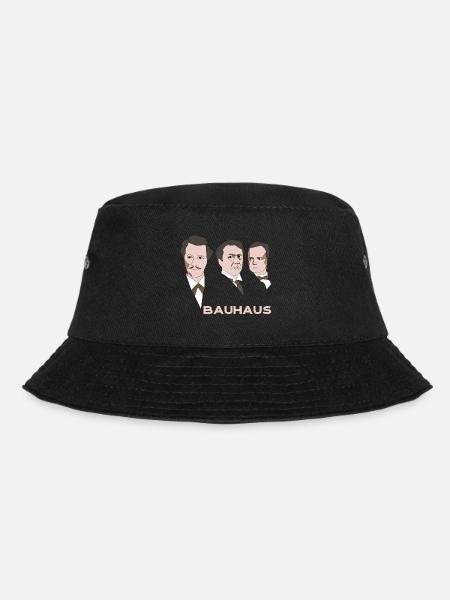 BAUHAUS ARTISTS - Bucket Hat - black