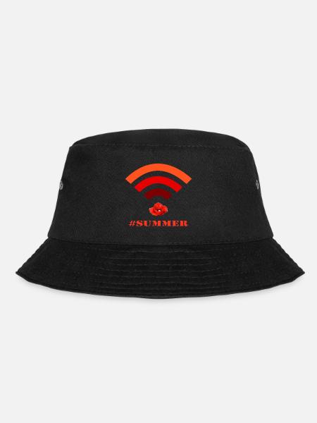 wifi coquelicot hashtag été - Bob - noir