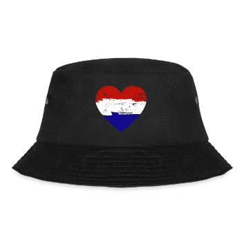 Drapeau du cœur des Pays-Bas - Bob - noir - Devant - Lela (165cm)