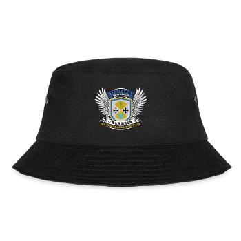 Italiano dalla nascita calabria per grazia di dio - Bucket Hat - Schwarz - Vorne - Lela (165cm)