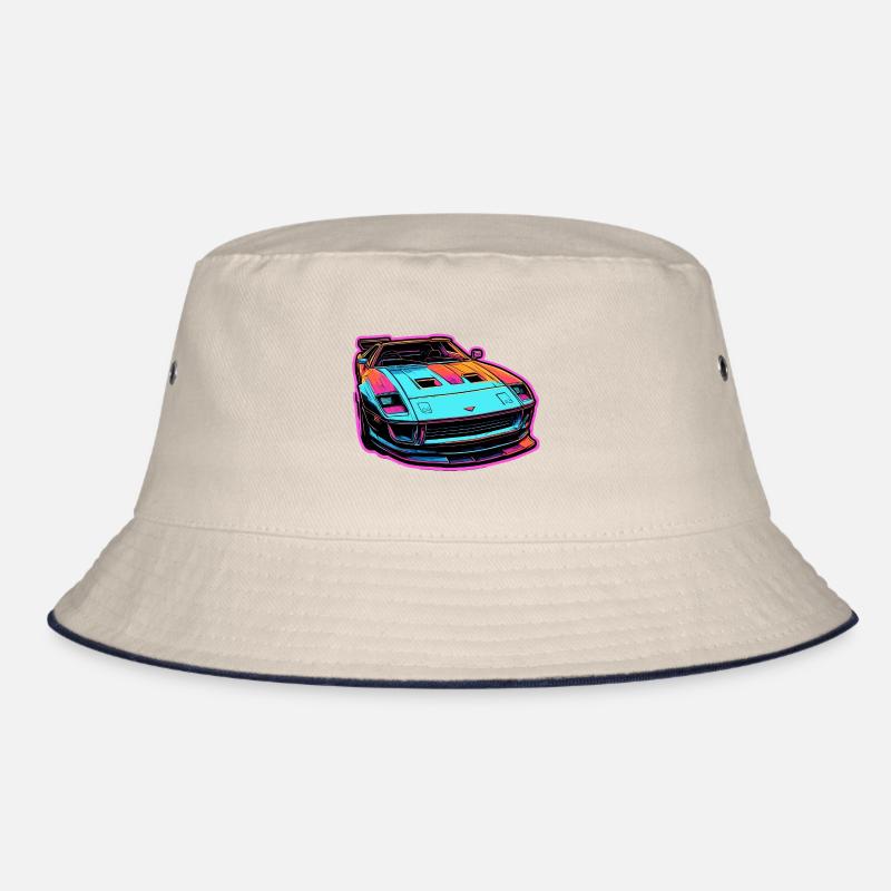 Car / Vehicle / Passenger Car / Mobile / Old Timer / Driving Bucket Hat