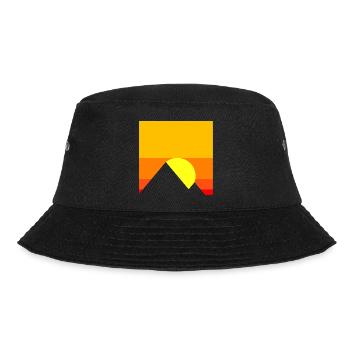 sunset - Bucket Hat - black - Front - Lela (165cm)