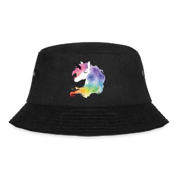 Unicorn - Bucket Hat - Schwarz - Vorne - Lela (165cm)