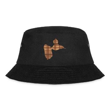 T-Shirt gwada Madrassa Brown - Bucket Hat - Schwarz - Vorne - Lela (165cm)