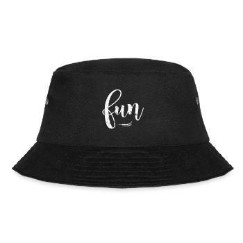 FUN - Bucket Hat - black - Front - Lela (165cm)