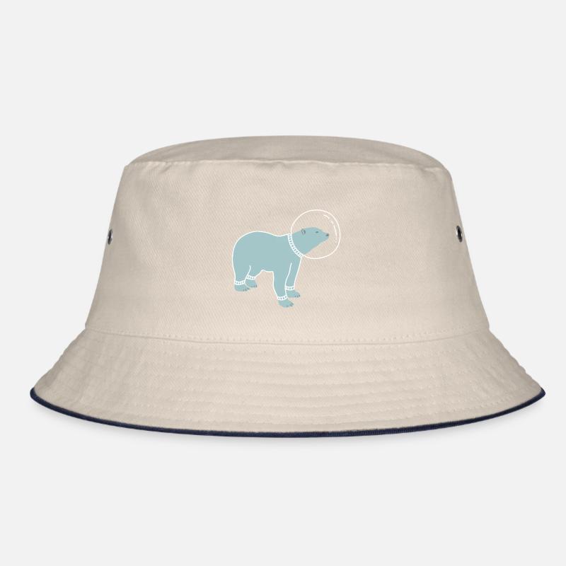 SPACE BEAR Bucket Hat