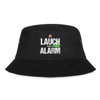 Lauch Alarm Witzige Lustige Sprüche Spast Geschenk - Bucket Hat - Schwarz - Vorne - Lela (165cm)