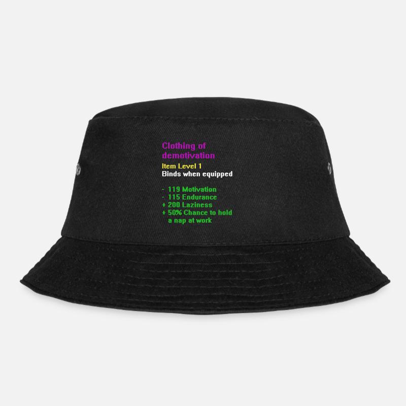 Vêtements de démotivation - Bob - noir