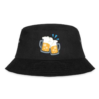 wiesn bier krüge - Bucket Hat - Schwarz - Vorne - Lela (165cm)