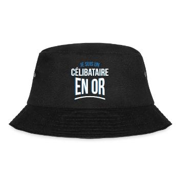 je suis un Célibataire en or cadeau idée humour - Bob - noir - Devant - Lela (165cm)