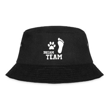 Dream Team drôle de chien T-shirt - Bob - noir - Devant - Lela (165cm)