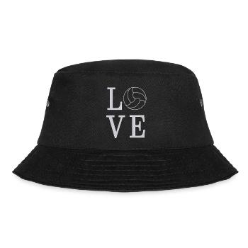 Handball ist mein Sport Handballer - Bucket Hat - Schwarz - Vorne - Lela (165cm)
