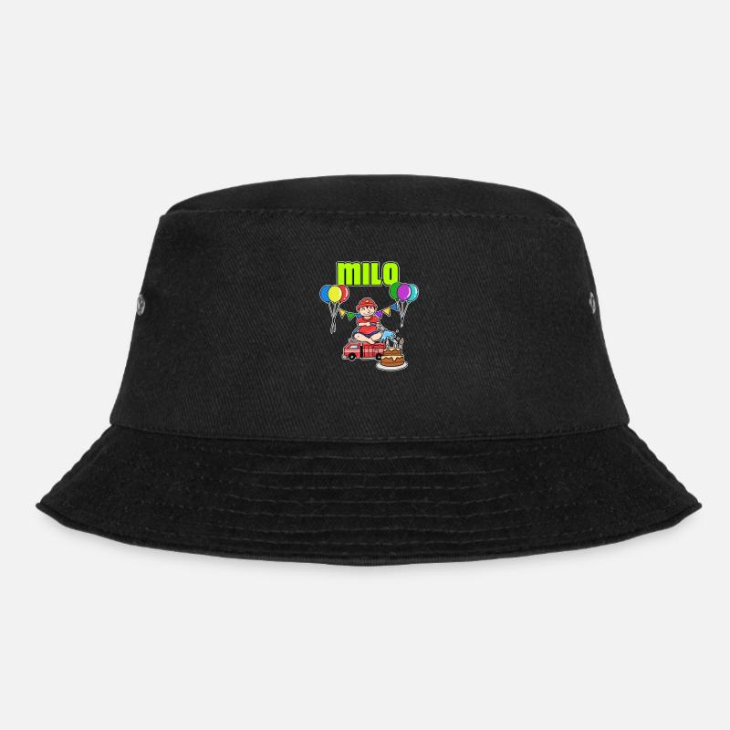 cadeau sapeurs-pompiers Milo - Bob - noir