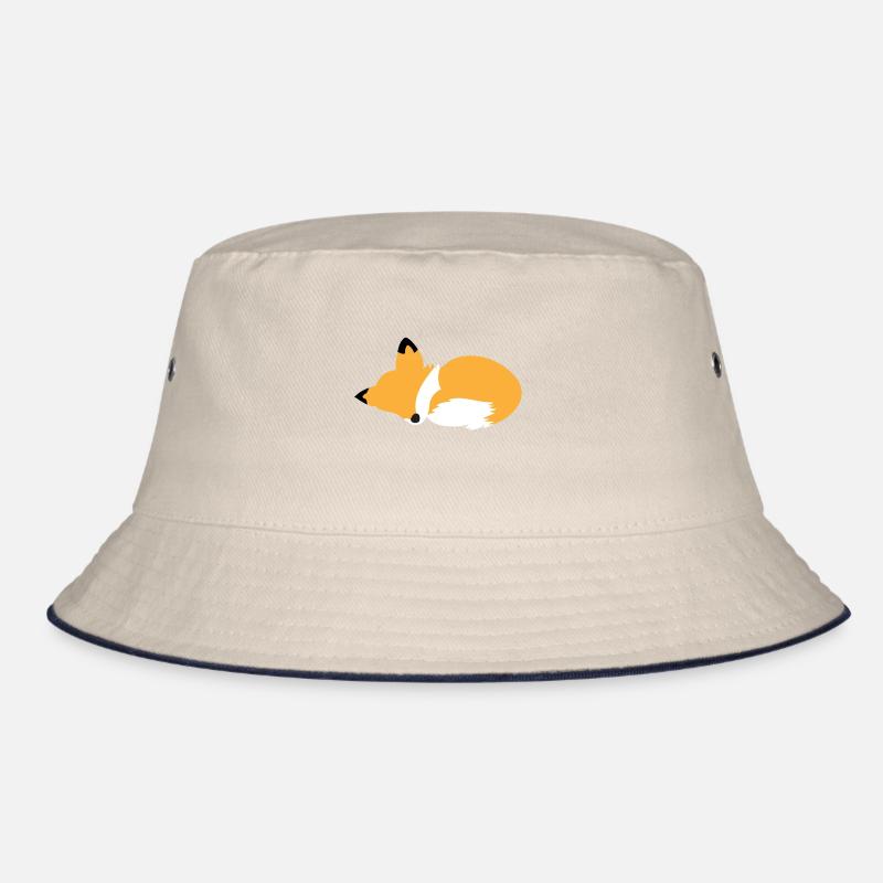 Sleeping Fox Bucket Hat