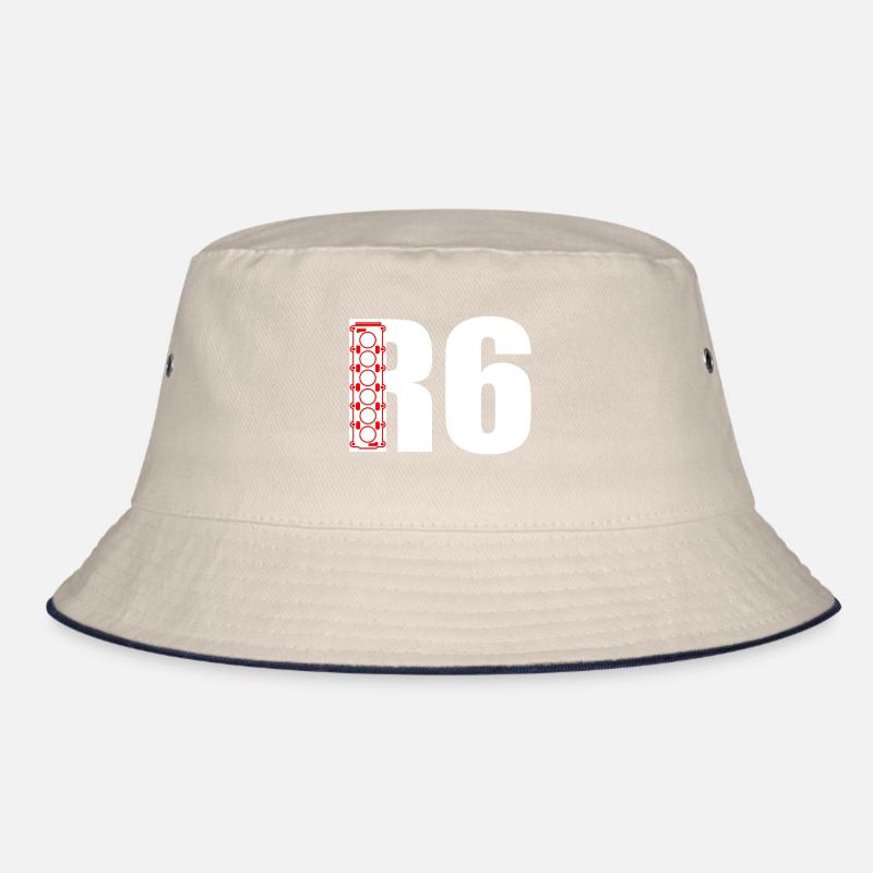 R6 inline six-cylinder in-line engine Bucket Hat