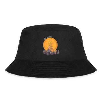 Around the campfire - Bucket Hat - Schwarz - Vorne - Lela (165cm)