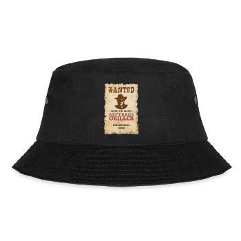 ORDER GRILLER Grill Funny - Bucket Hat - black - Front - Lela (165cm)