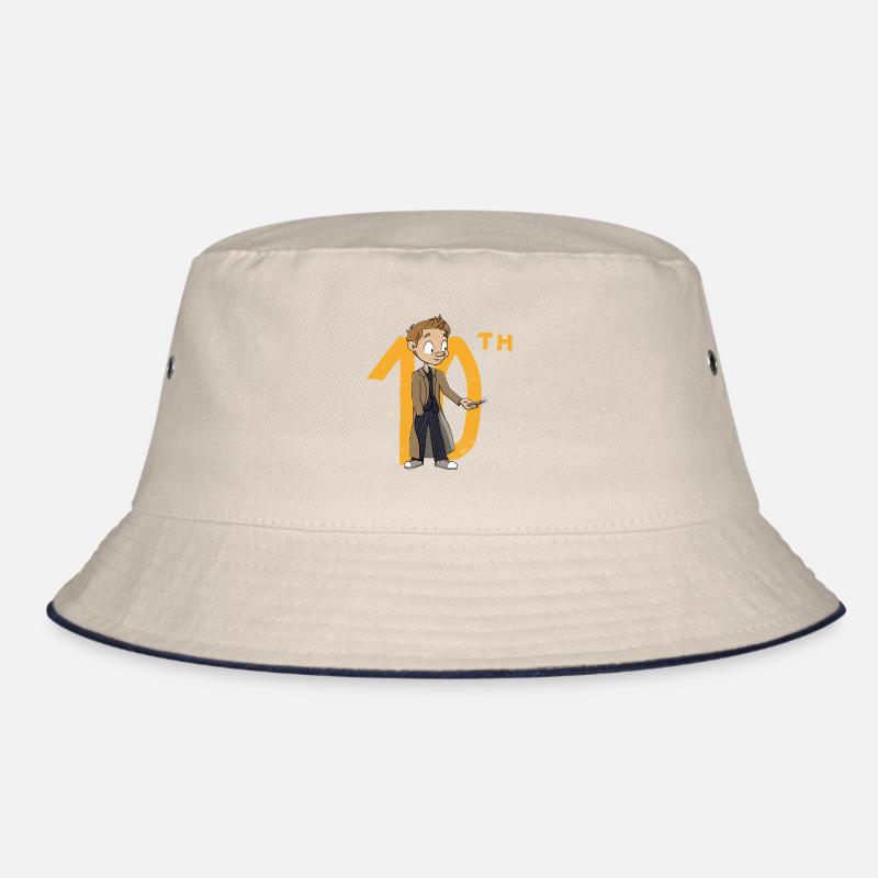 The 10th Doctor, chibi version Bucket Hat