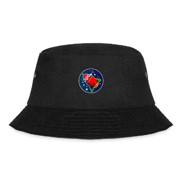 Rocket02 - Bucket Hat - Schwarz - Vorne - Lela (165cm)