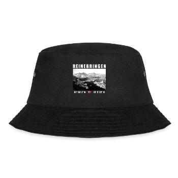 Reinebringen auf den Lofoten in Norwegen - Bucket Hat - Schwarz - Vorne - Lela (165cm)
