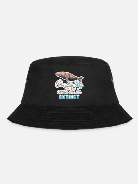 Wal - der letzte Moment zu sehen - Bucket Hat - Schwarz