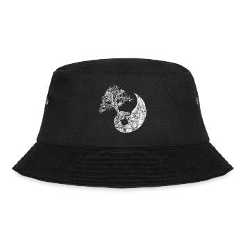 Bonsai Gardener Bonsai Tree Shirt Gift - Bucket Hat - black - Front - Lela (165cm)