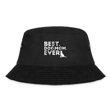 Hunde Hund Hundehalter Mutter Dog Geschenk - Bucket Hat - Schwarz - Vorne - Lela (165cm)