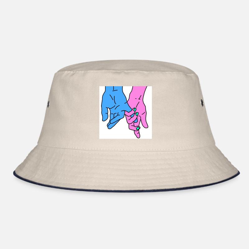 hands rosa Bucket Hat