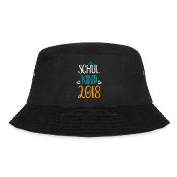 Kita Abgänger Schulkind Einschulung Kindergarten - Bucket Hat - Schwarz - Vorne - Lela (165cm)