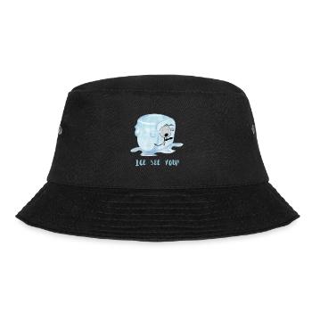 Ice see you! - Bucket Hat - Schwarz - Vorne - Lela (165cm)