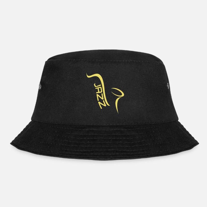 Lettrage de musique jazz saxophone - Bob - noir