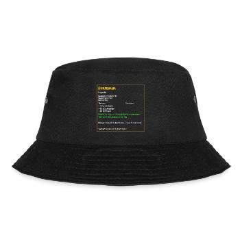 Legendäre Hundemama Legendär Frauchen Tiere Frau - Bucket Hat - Schwarz - Vorne - Lela (165cm)