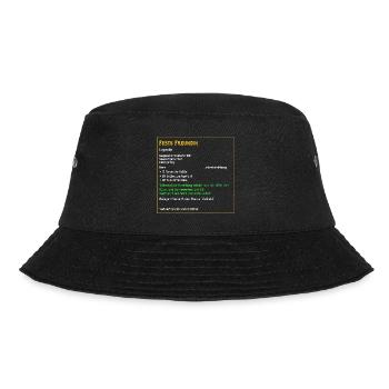 Legendäre feste Freundin Liebe Beziehung verliebt - Bucket Hat - Schwarz - Vorne - Lela (165cm)